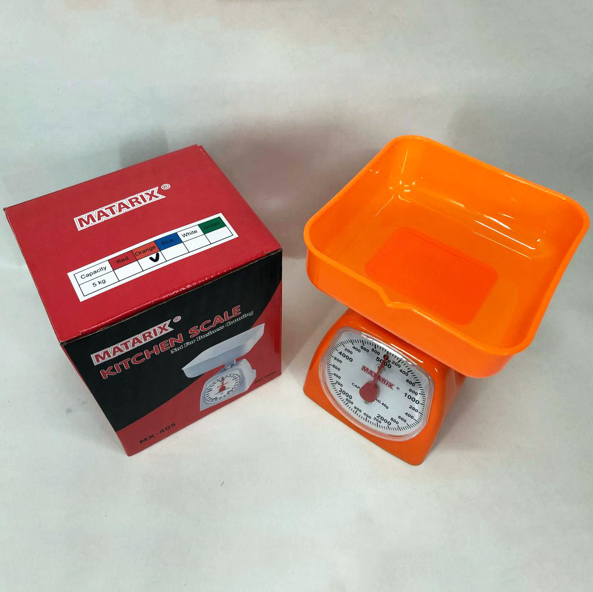 Кухонні ваги MATARIX MX-405 — до 5 кг, точність ±1 г — изображение 4