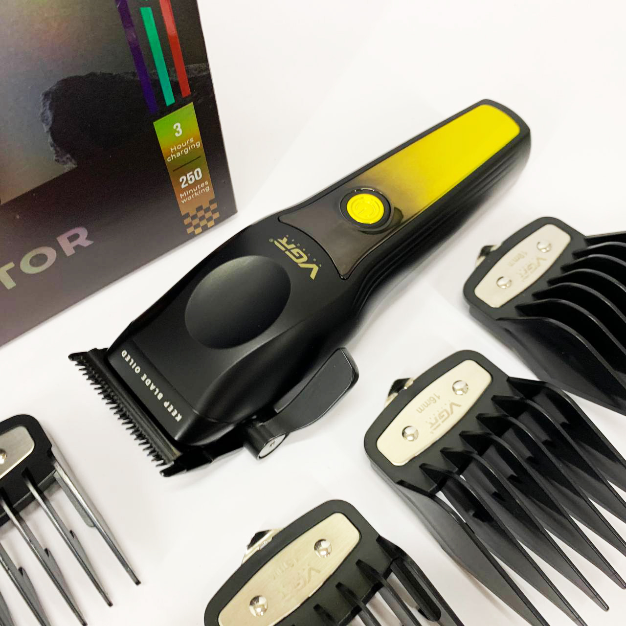 Машинка для стрижки VGR V-195 — до 250 хв автономії — изображение 14