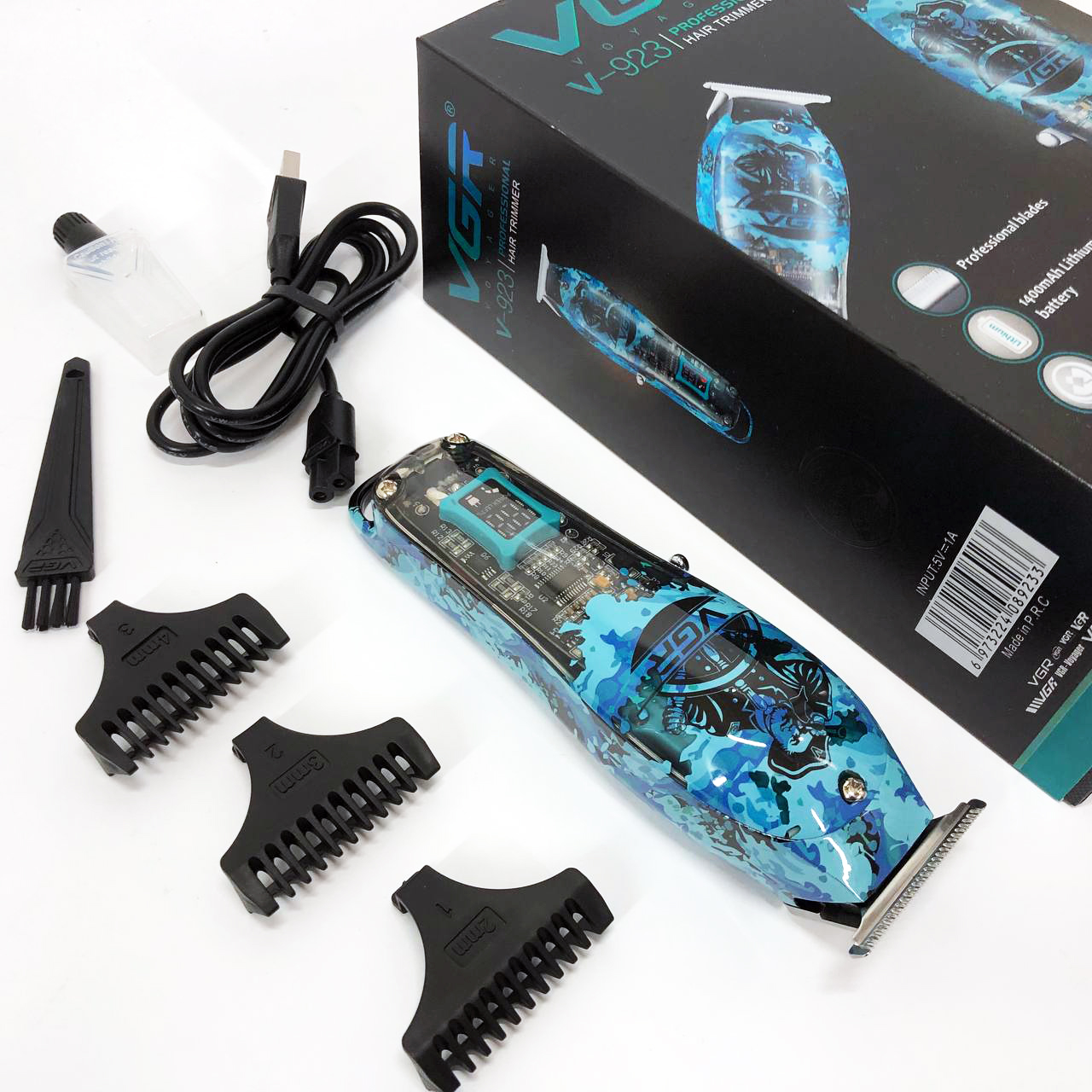 Тример VGR V-923 — акумуляторний, Т-лезо 40 мм, LED-індикатор — изображение 22