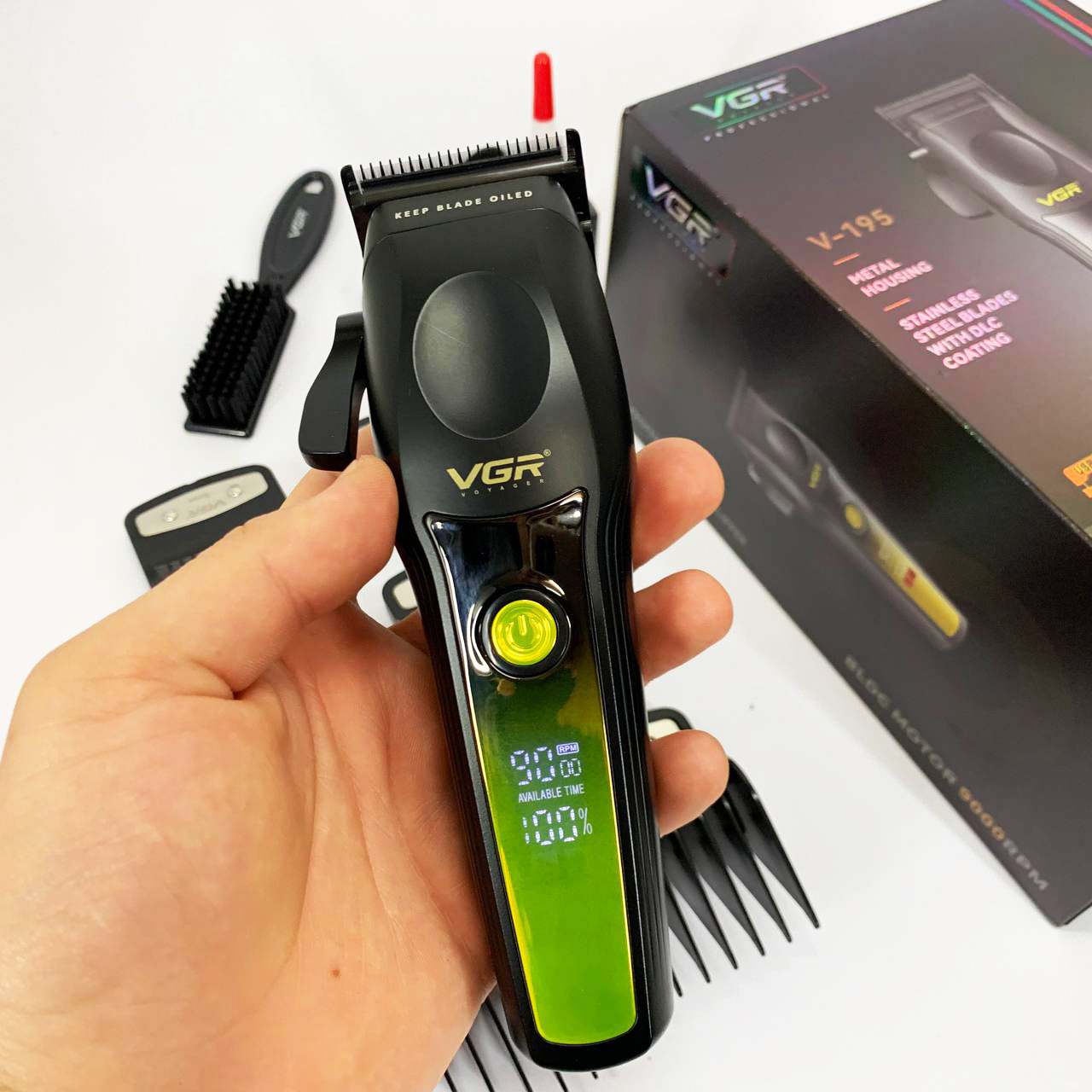 Машинка для стрижки VGR V-195 — до 250 хв автономії — изображение 4