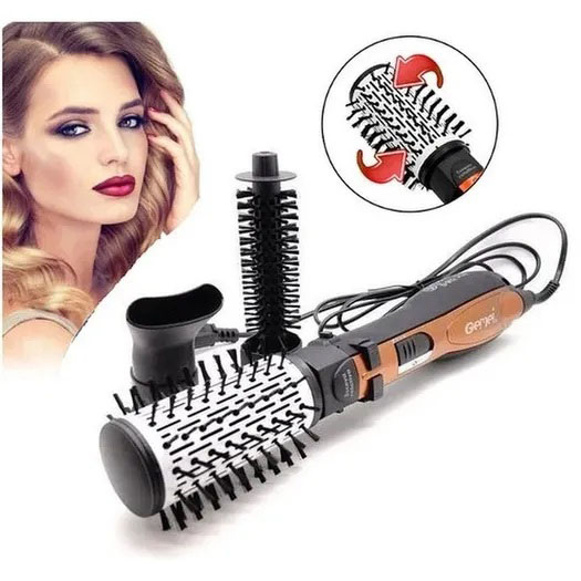 Фен-щітка Gemei GM-4828 3 в 1 — брашинг, об'єм і легка укладка — изображение 14