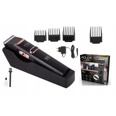 Машинка для стрижки Adler AD 2832 — керамічне лезо, ЖК-дисплей