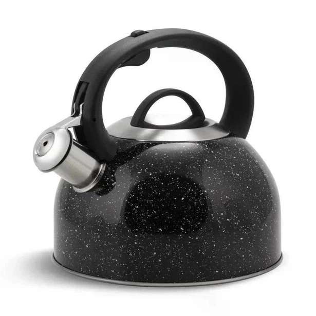 Чайник із свистком Edenberg EB-1440 з мармуровим покриттям 3л Black