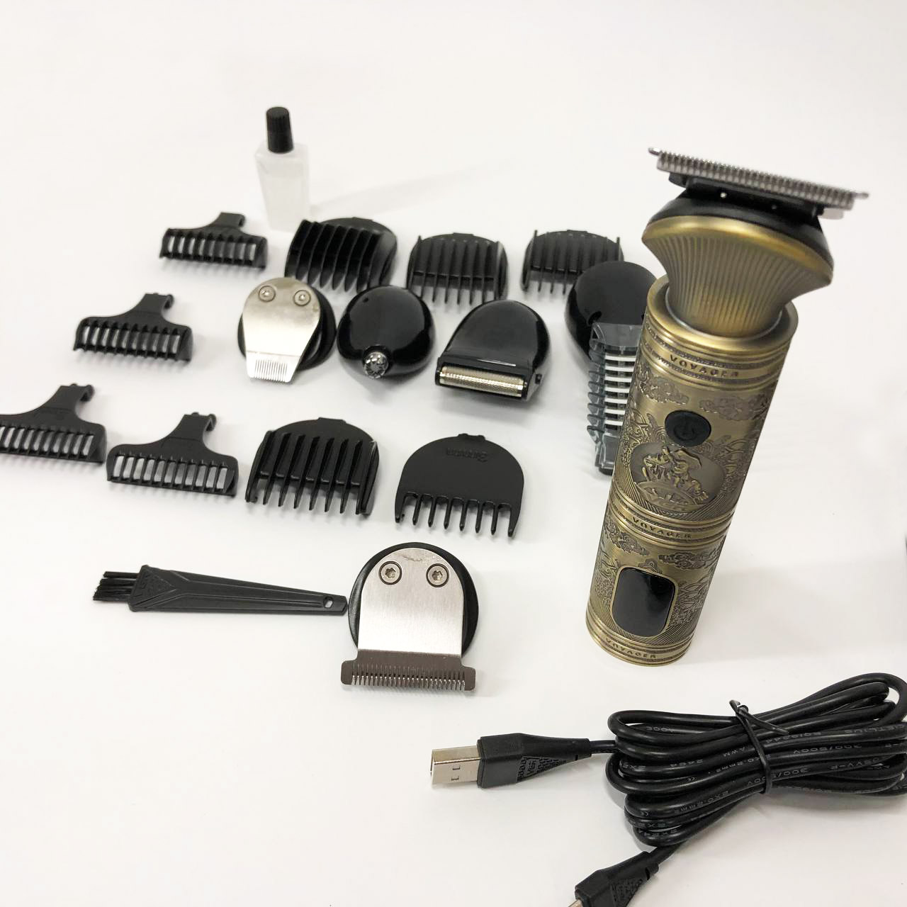 Машинка для стрижки VGR V-106 (6 в 1) — 180 хв роботи, цифровий індикатор — изображение 16