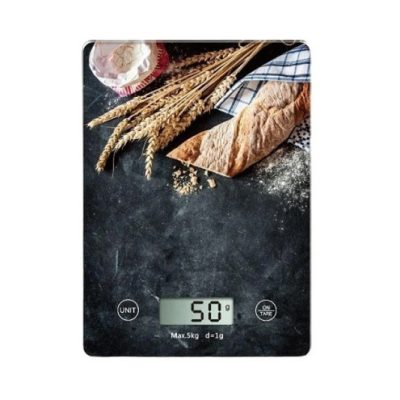 Кухонні ваги Domotec MS-10004 — скляна платформа до 5 кг