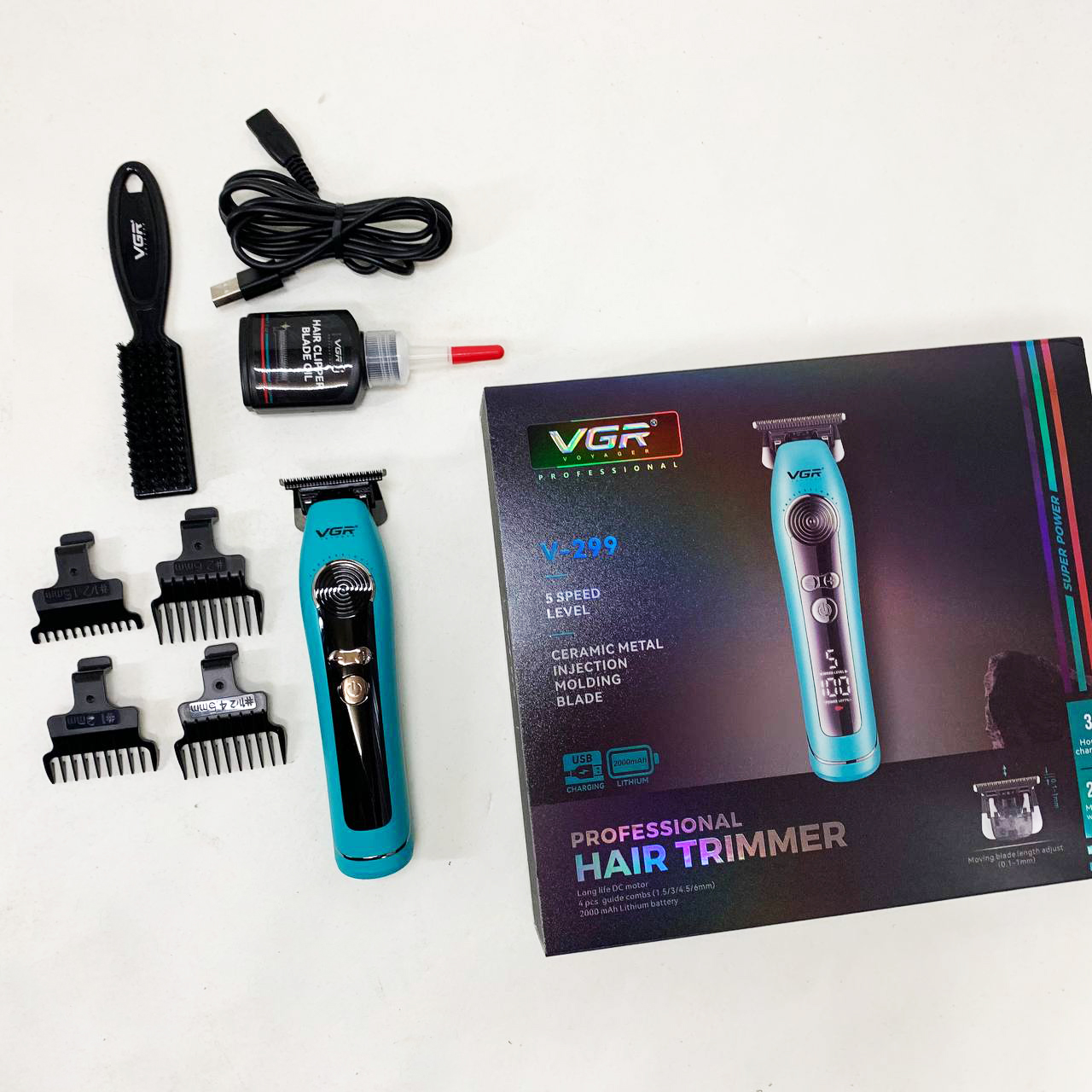 Тример VGR V-299 — 240 хв автономної роботи, 5 швидкостей — изображение 13