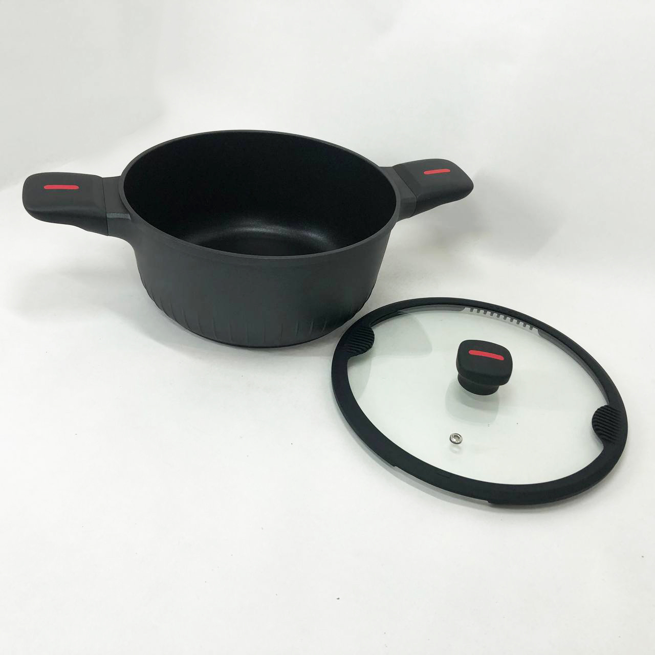 Каструля Magio MG-1171 Лита антипригарна 5л 24 см — изображение 6