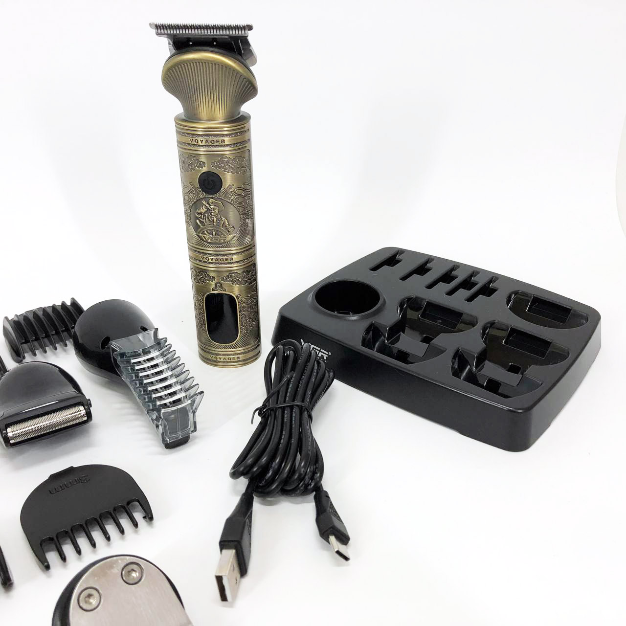 Машинка для стрижки VGR V-106 (6 в 1) — 180 хв роботи, цифровий індикатор — изображение 11