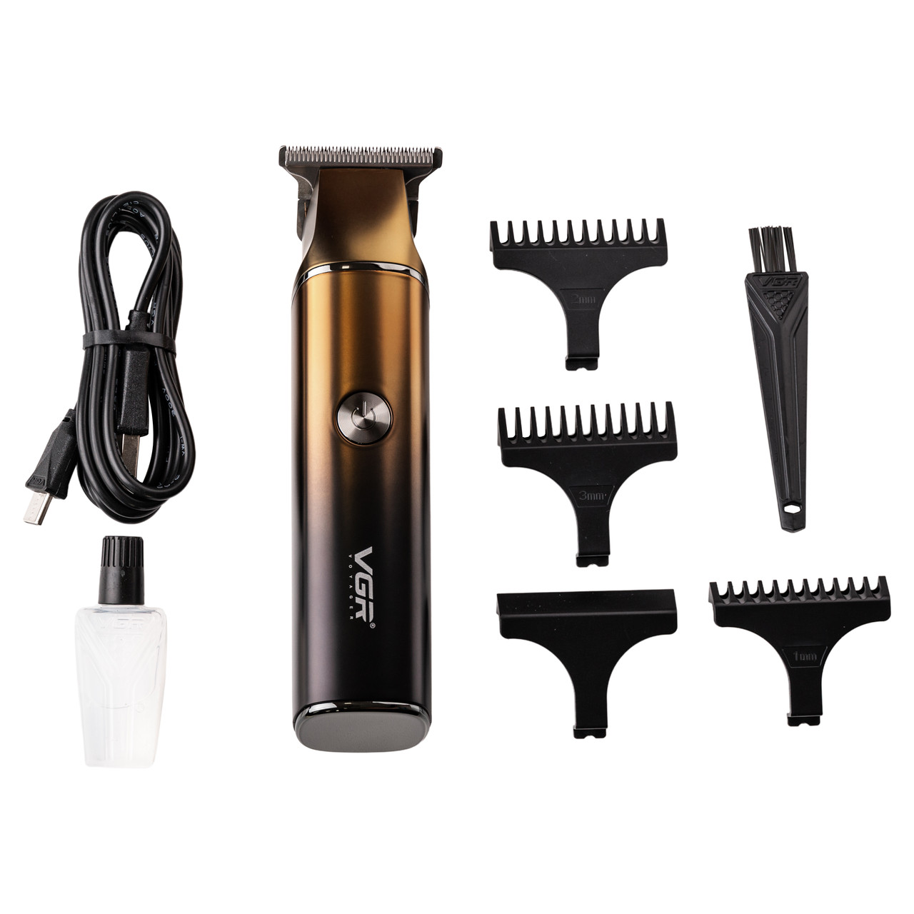 Тример VGR HP-V-986 з насадками та USB для безболісної стрижки — изображение 3