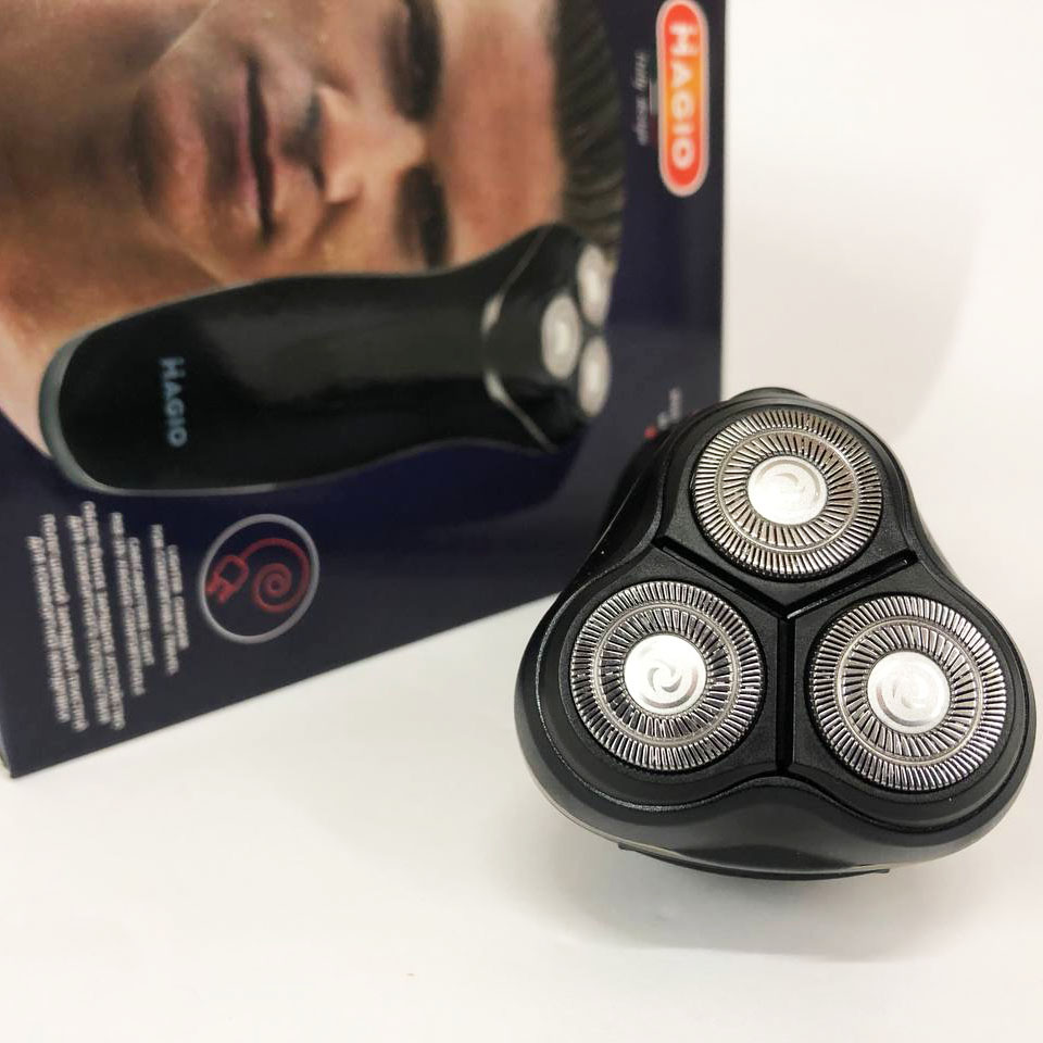 Електробритва MAGIO MG-686, професійна електробритва, бритва для бороди, чоловіча машинка для гоління. — изображение 8