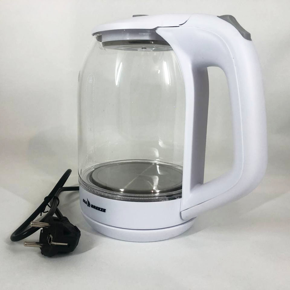 Електрочайник SeaBreeze SB-015 1.8 л чайники з підсвічуванням електронний чайник тихий електричний чайник — изображение 3