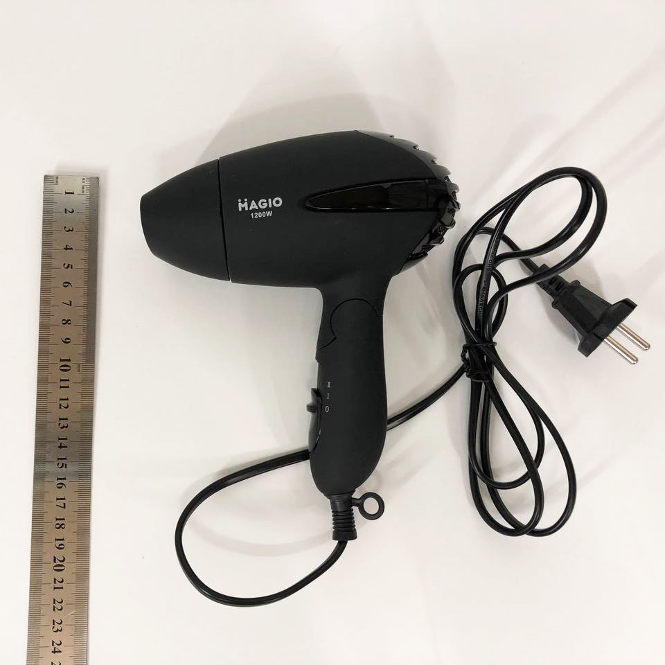 Фен дорожній Magio MG-164B — компактний 1200 Вт, складаний — изображение 8