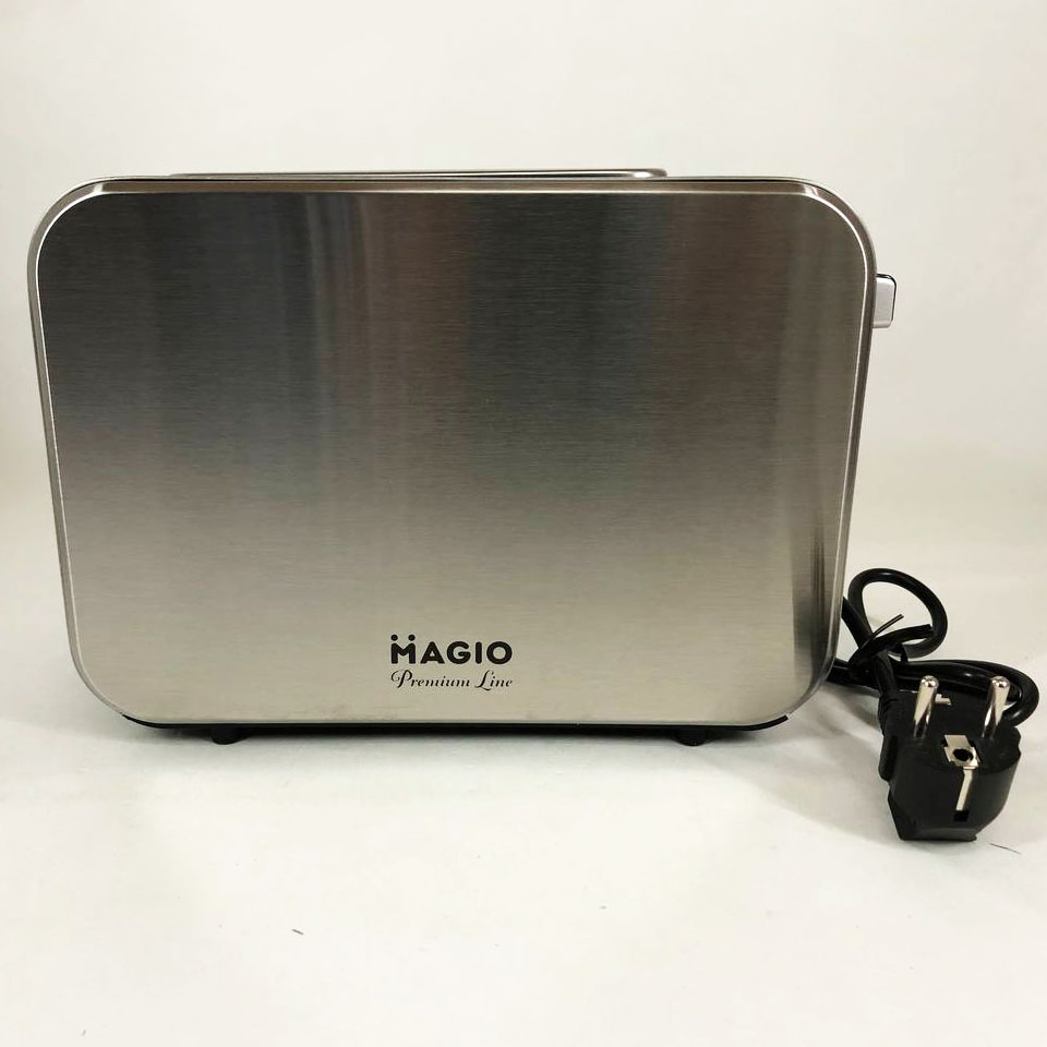 Тостер Magio MG-284 715 Вт, тостер для 2 грінок, електричний горизонтальний тостер, універсальний тостер — изображение 10