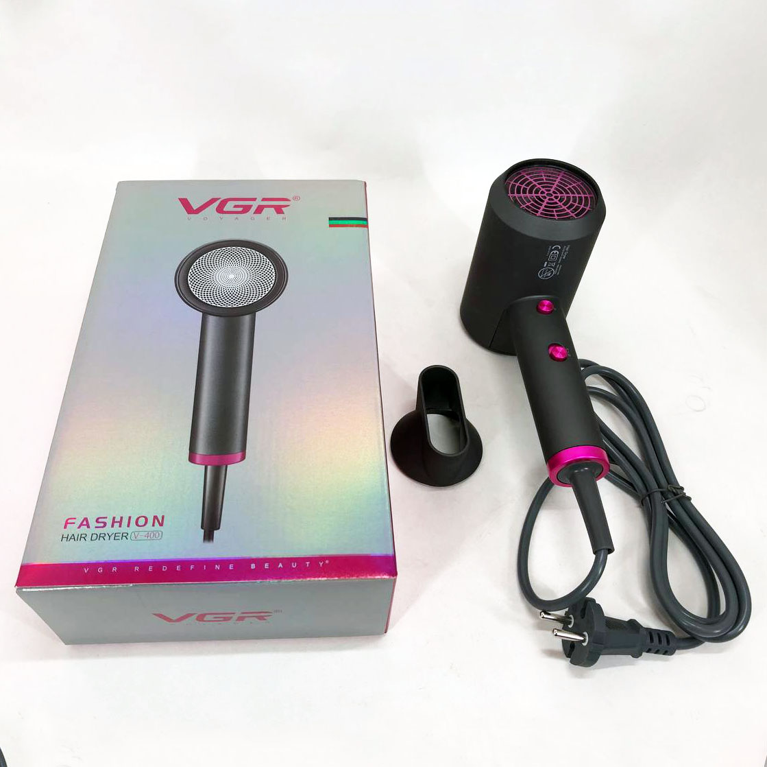 Фен VGR V-400 2000 Вт — професійний, потужна і швидка укладка — изображение 15