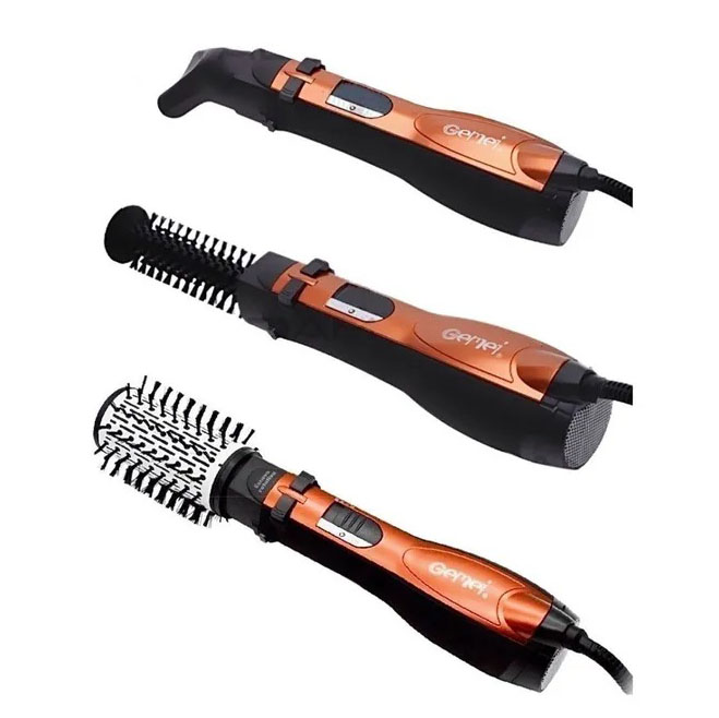 Фен-щітка Gemei GM-4828 3 в 1 — брашинг, об'єм і легка укладка — изображение 18