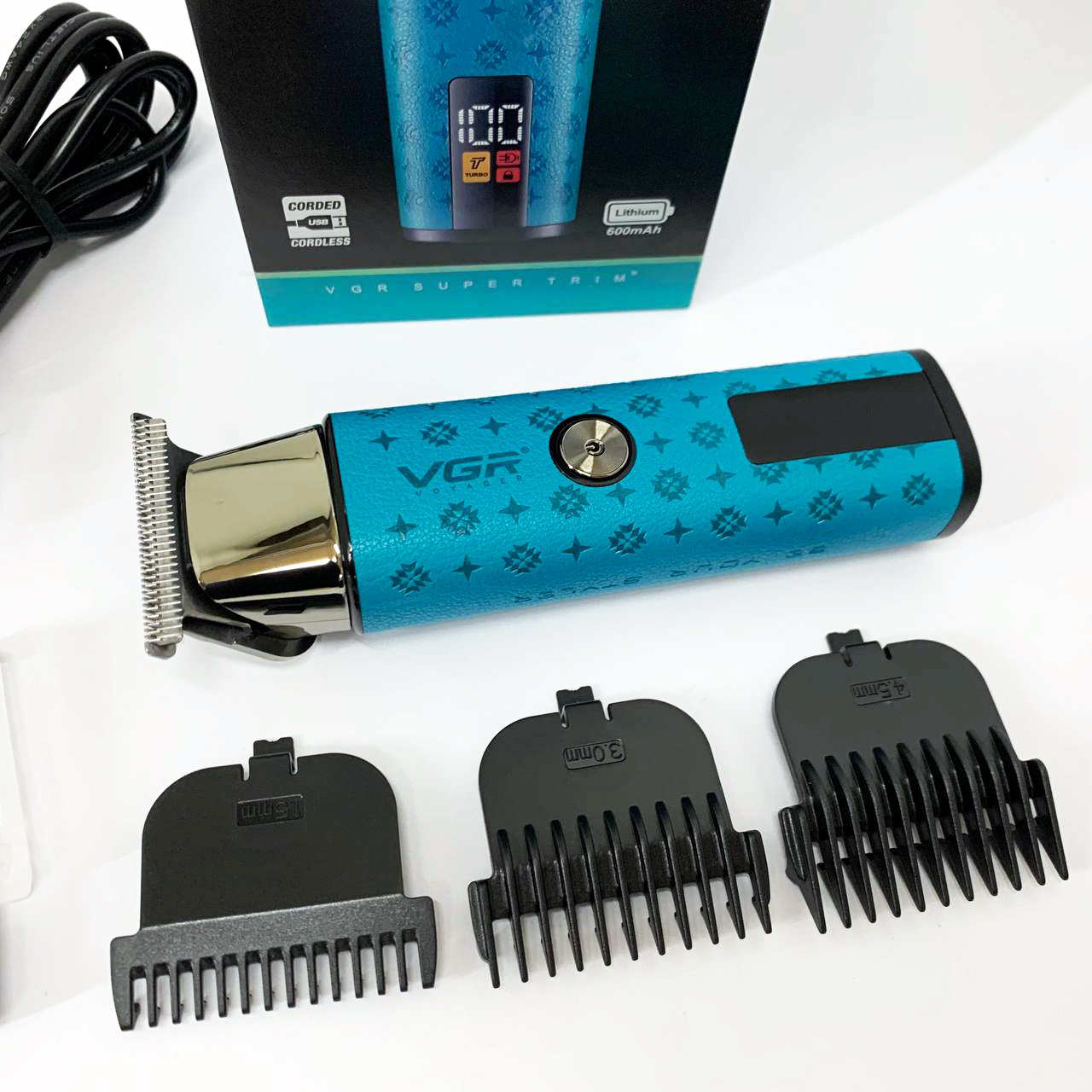 Тример VGR V-943 BLUE — акумуляторний, 150 хв роботи — изображение 15