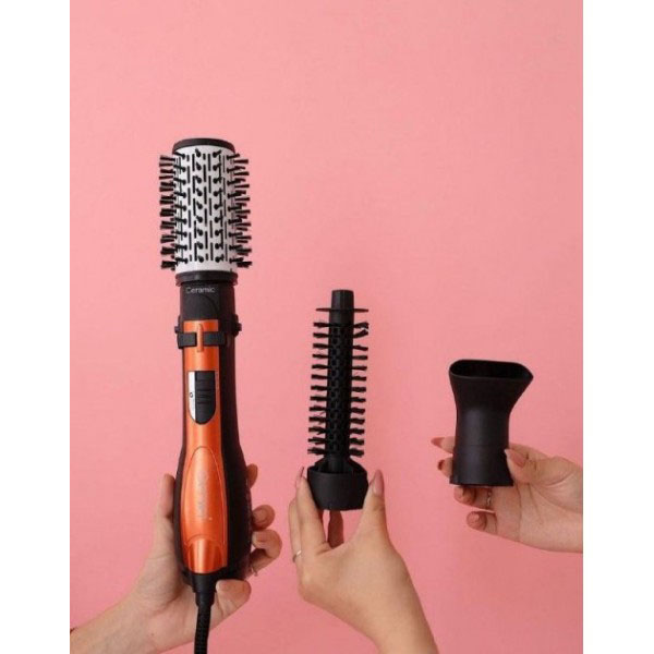 Фен-щітка Gemei GM-4828 3 в 1 — брашинг, об'єм і легка укладка — изображение 6