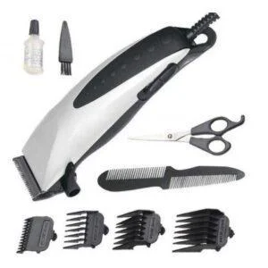 Машинка для стрижки DOMOTEC MS-3305 — професійна, 4 насадки 3–12 мм