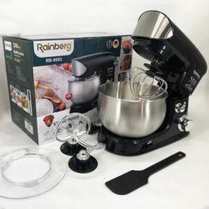 Электричний планетарний міксер Rainberg RB-8083 з потужністю 3200 Вт