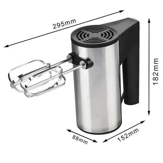 Ручний міксер DOMOTEC R.6690 універсальний 5 швидкостей 200 W - Зображення 4