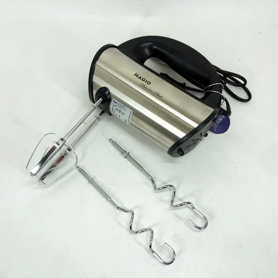 Миксер Magio MG-235 – потужний, компактний ручний міксер з нержавіючої сталі. - Зображення 5