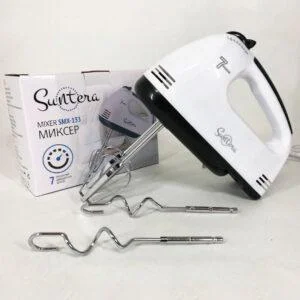 Міксер Suntera SMX-133 | Найкращий ручний міксер для кухні з потужністю 300 Вт та 7 швидкостями.