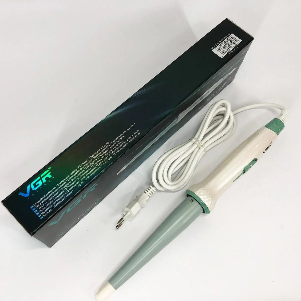 VGR V-596 Плойка Конусна для Завивки Волос з Керамічним Покриттям - Зображення 9