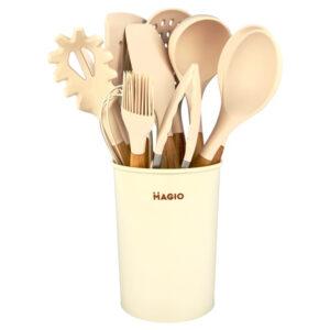 Набір кухонних принадлежностей Magio MG-1142 — 11 предметів для комфортного приготування їжі