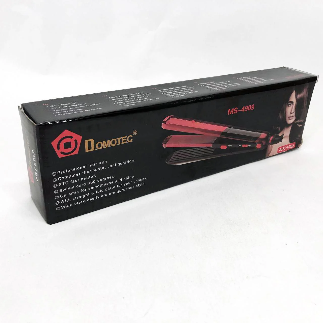 Domotec MS-4909 Плойка гофре 2 в 1 для укладки та завивки волосся - Зображення 22