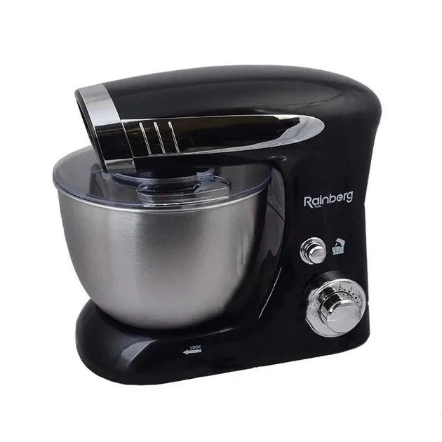 Тестоміс Rainberg RB-8081 планетарний кухонний комбайн 3200 Вт з нержавіючою чашею - Зображення 9