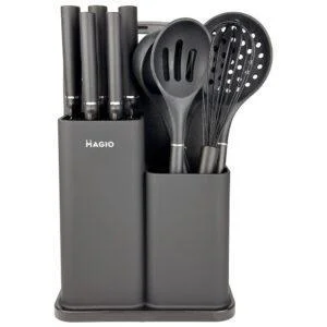 Набор силиконовых кухонных принадлежностей Magio MG-1097B - 12 предметов для комфортного приготовления