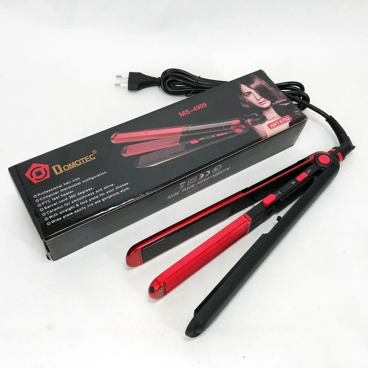 Domotec MS-4909 Плойка гофре 2 в 1 для укладки та завивки волосся - Зображення 5