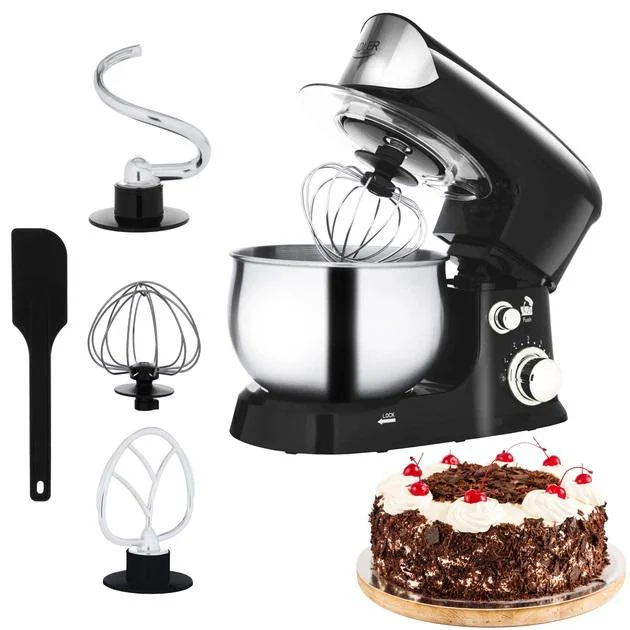 Кухонний комбайн ADLER AD 4226B 1200W 3L з планетарним змішуванням та захистом від брызг. - Зображення 8