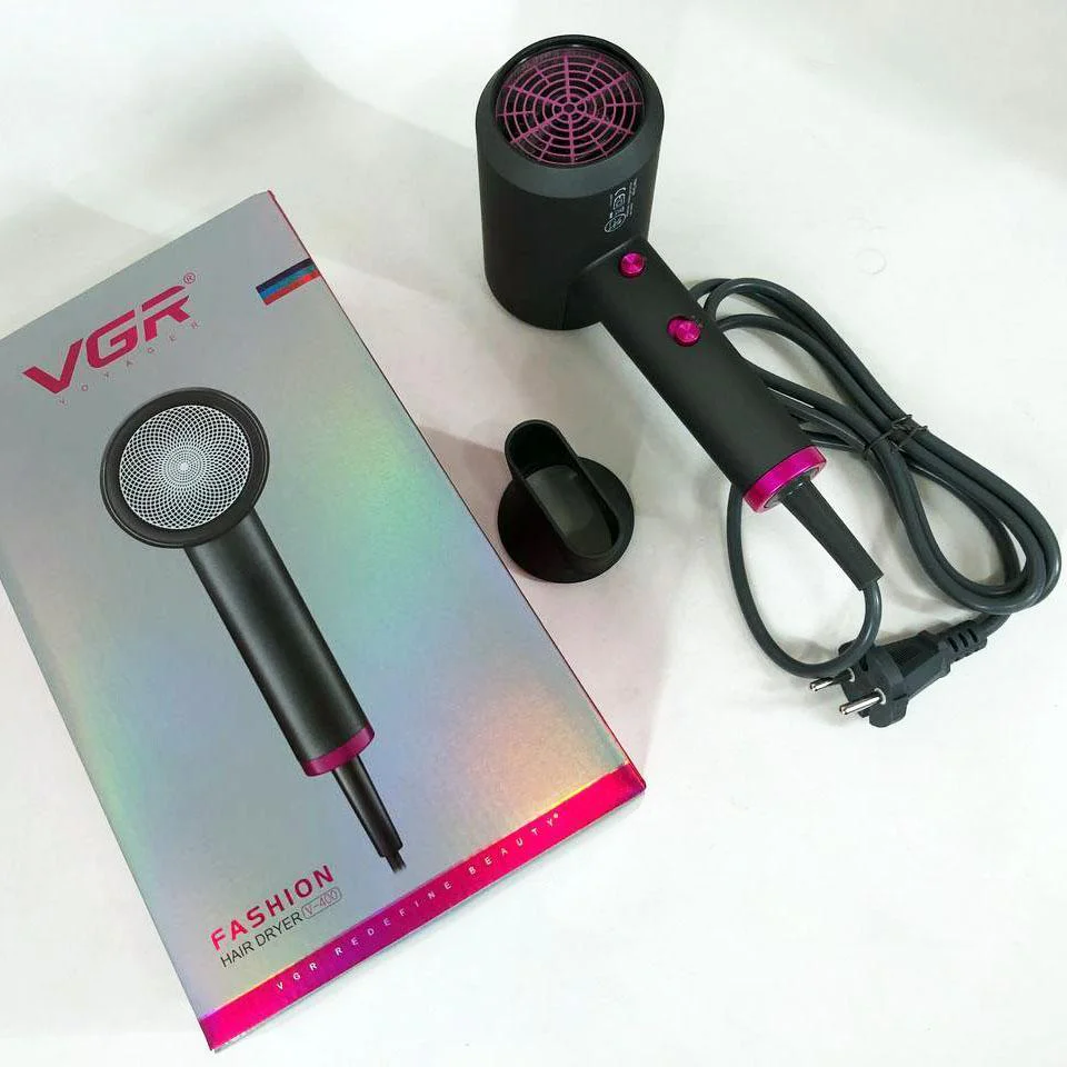 Професійний фен для волосся VGR V-400 2000 Вт з насадкою-концентратором - Зображення 16