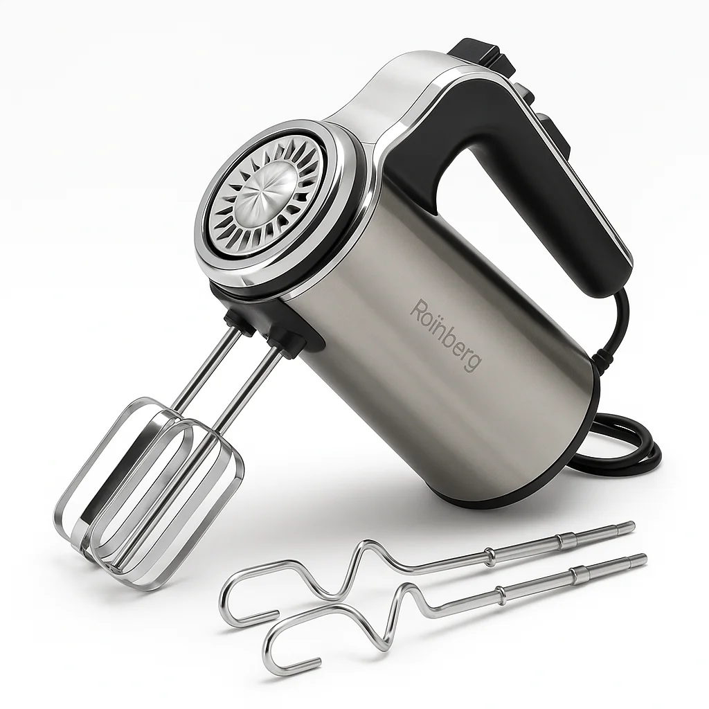 Миксер ручний електричний Rainberg RB-1012 600W – потужний кухонний помічник - Зображення 21