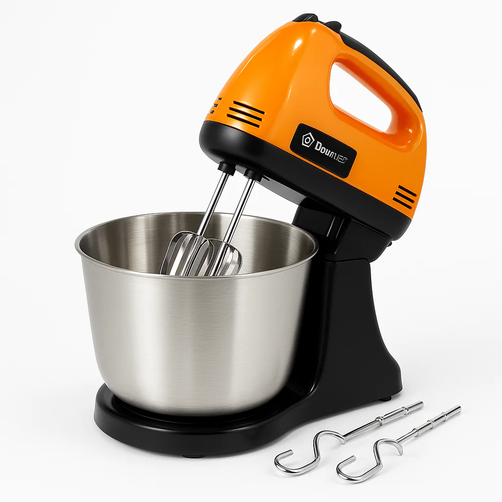 Стаціонарний міксер Domotec R6637O 250 Вт з 7 швидкостями та чашею для кухні - Зображення 16