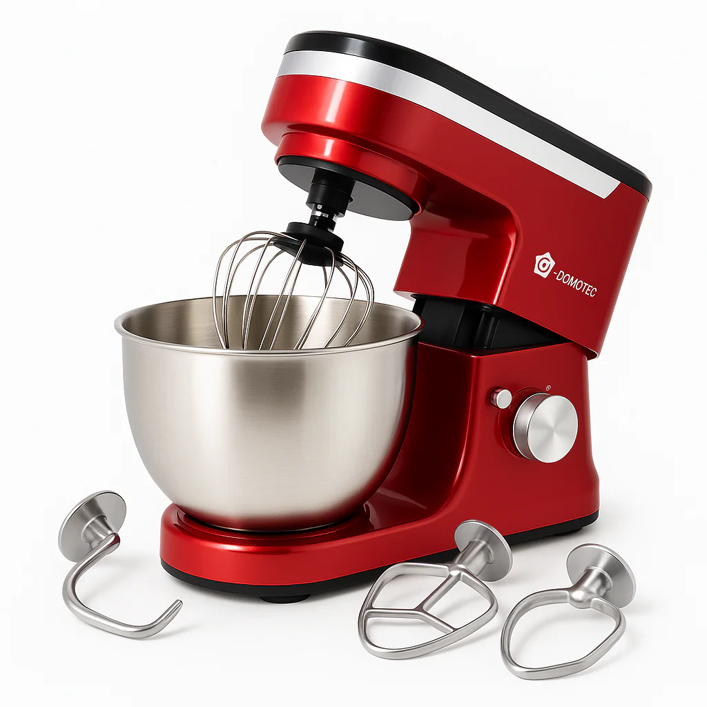 Миксер-тестомес Domotec MS-1368 на 6 скоростей, чаша 4 л, 1500 W - Зображення 20