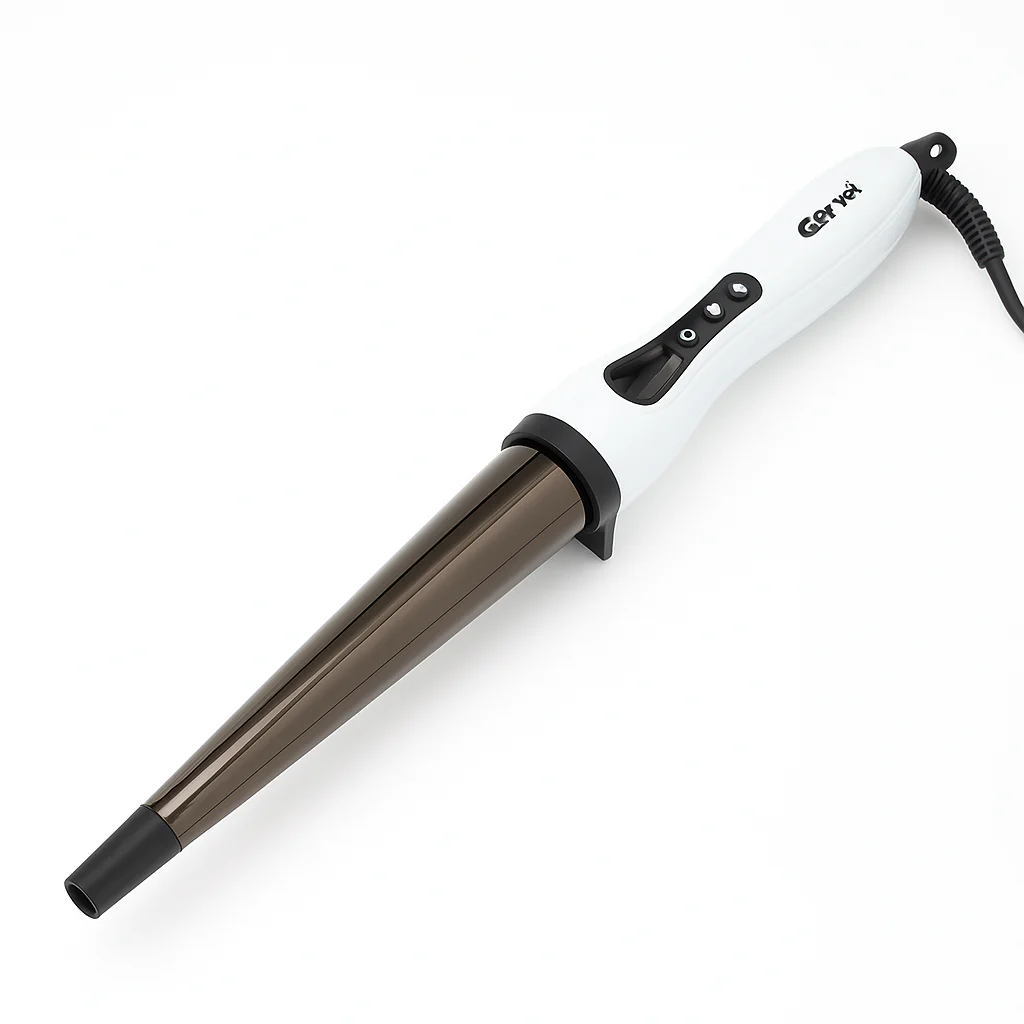 Конусна плойка Gemei GM-403 для легкого створення локонів без пошкодження волосся. - Зображення 14