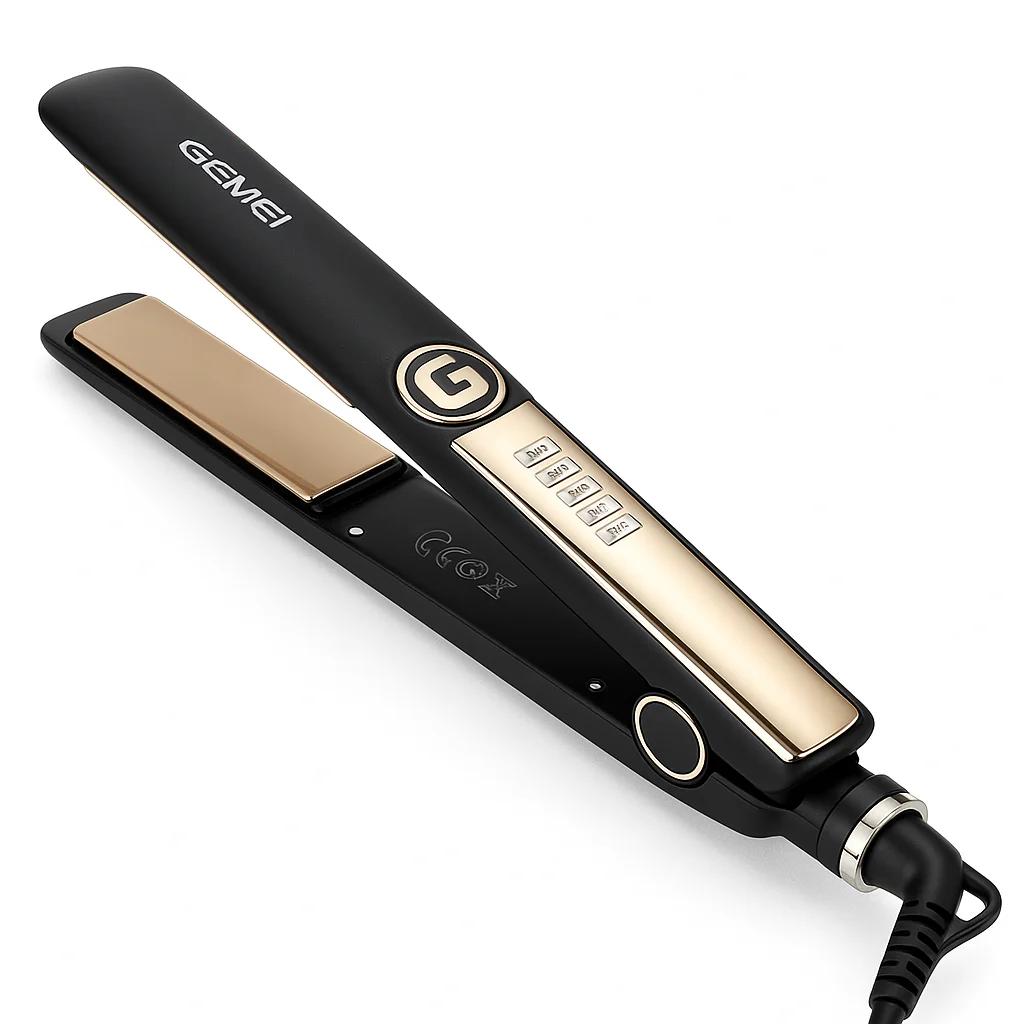 Выпрямитель-утюжок для волос Gemei GM-416 з LED дисплеєм та 5 температурними режимами - Зображення 19