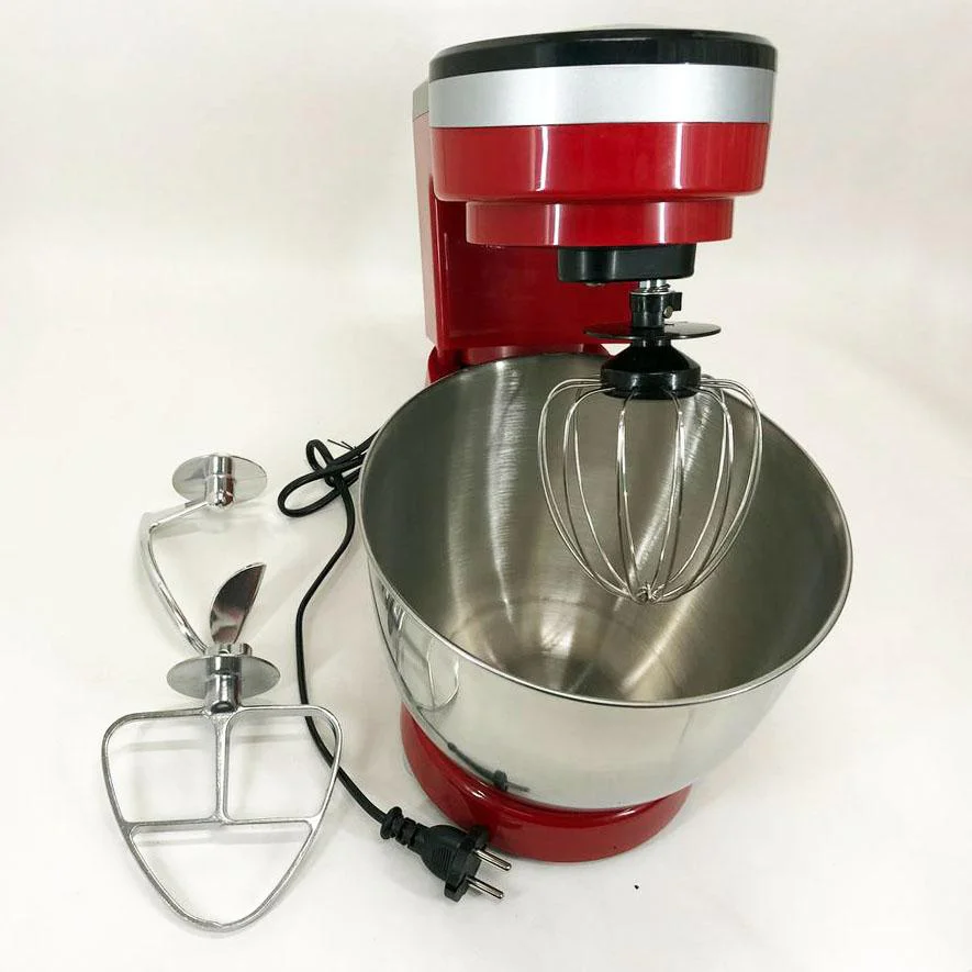 Миксер-тестомес Domotec MS-1368 на 6 скоростей, чаша 4 л, 1500 W - Зображення 6