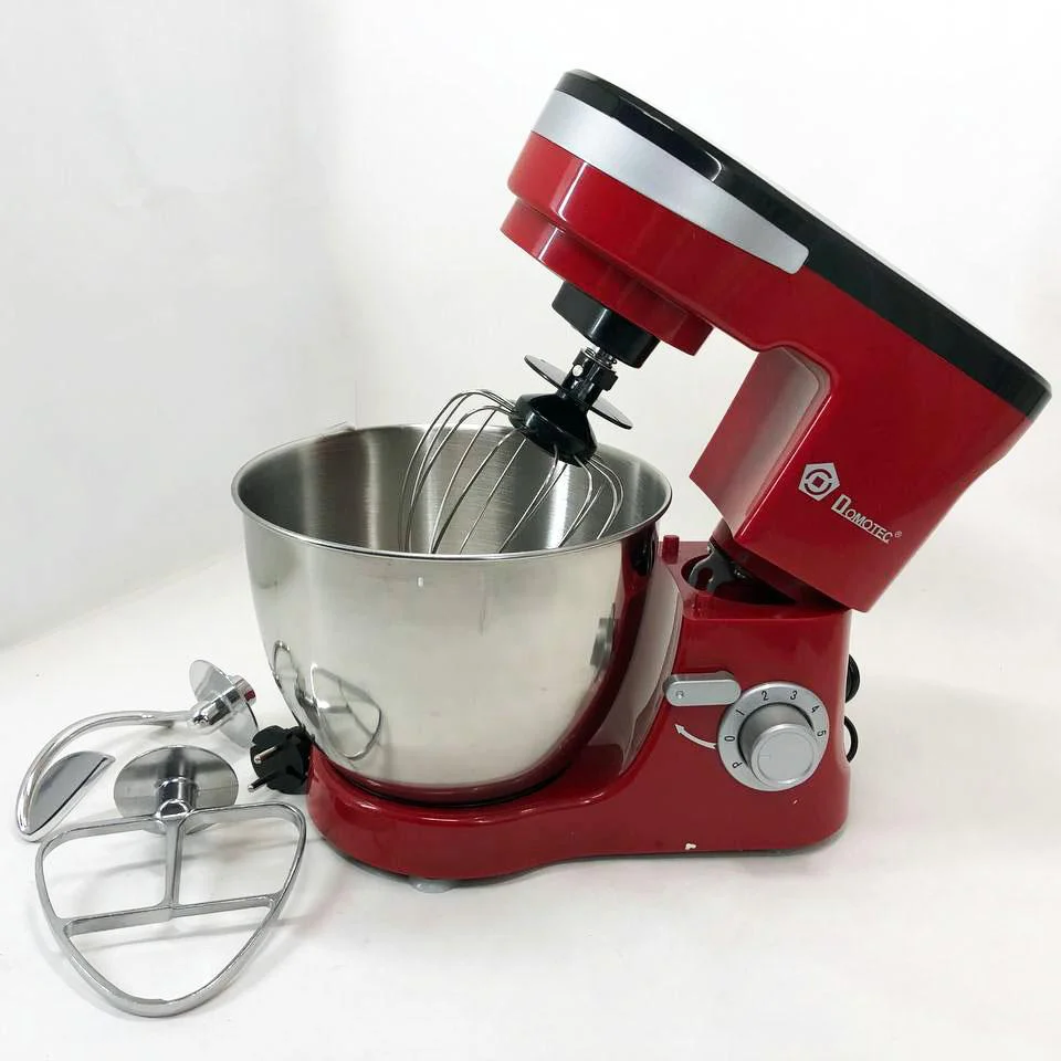 Миксер-тестомес Domotec MS-1368 на 6 скоростей, чаша 4 л, 1500 W - Зображення 7