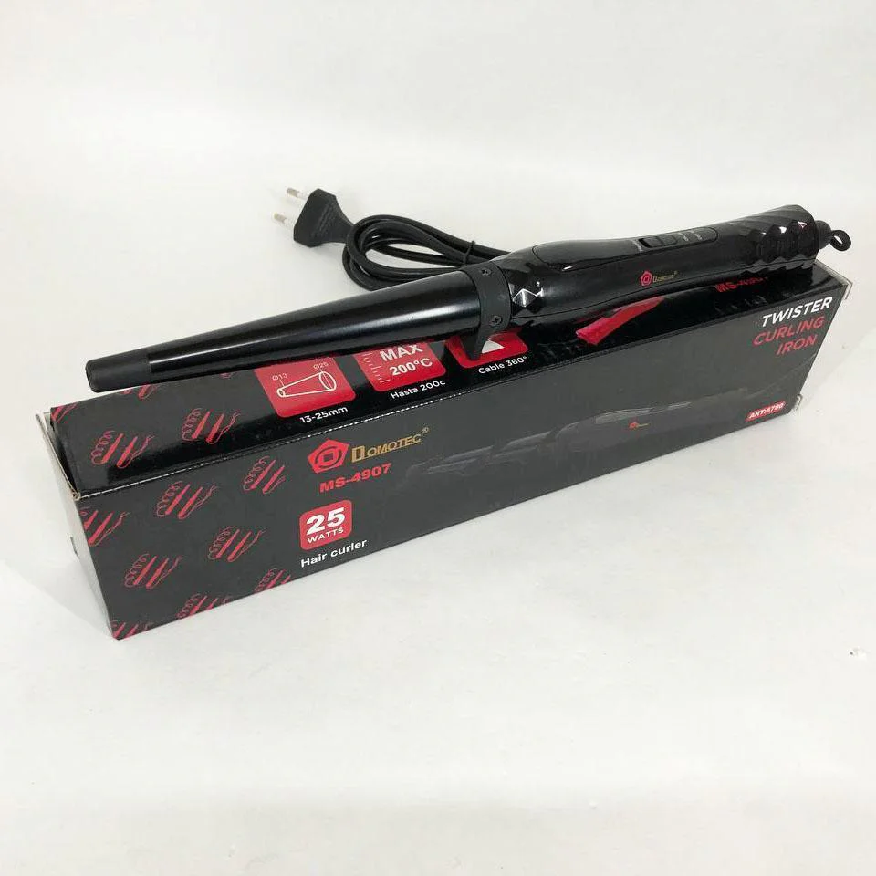 Конусна плойка для волос DOMOTEC MS-4907 - стильний пристрій для завивки локонів. - Зображення 11