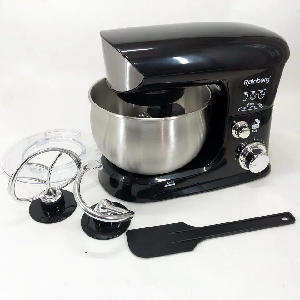 Электричний планетарний міксер Rainberg RB-8083 з потужністю 3200 Вт - Зображення 10