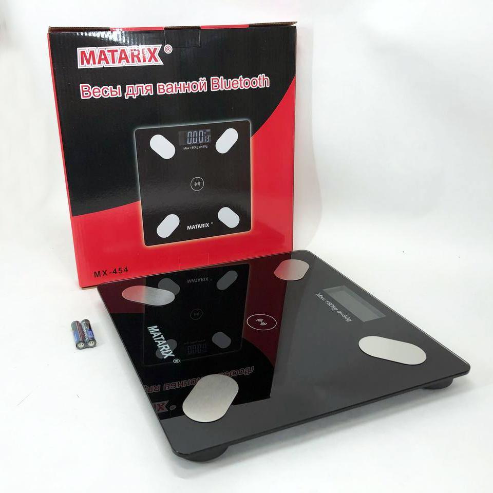 Напольні смарт ваги MATARIX MX-454 з Bluetooth для аналізу тіла та контролю ваги - Зображення 9