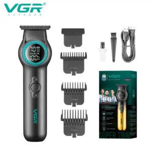 Тример VGR V-990 — керамічне лезо, TURBO режим, LED-дисплей, до 200 хв автономії