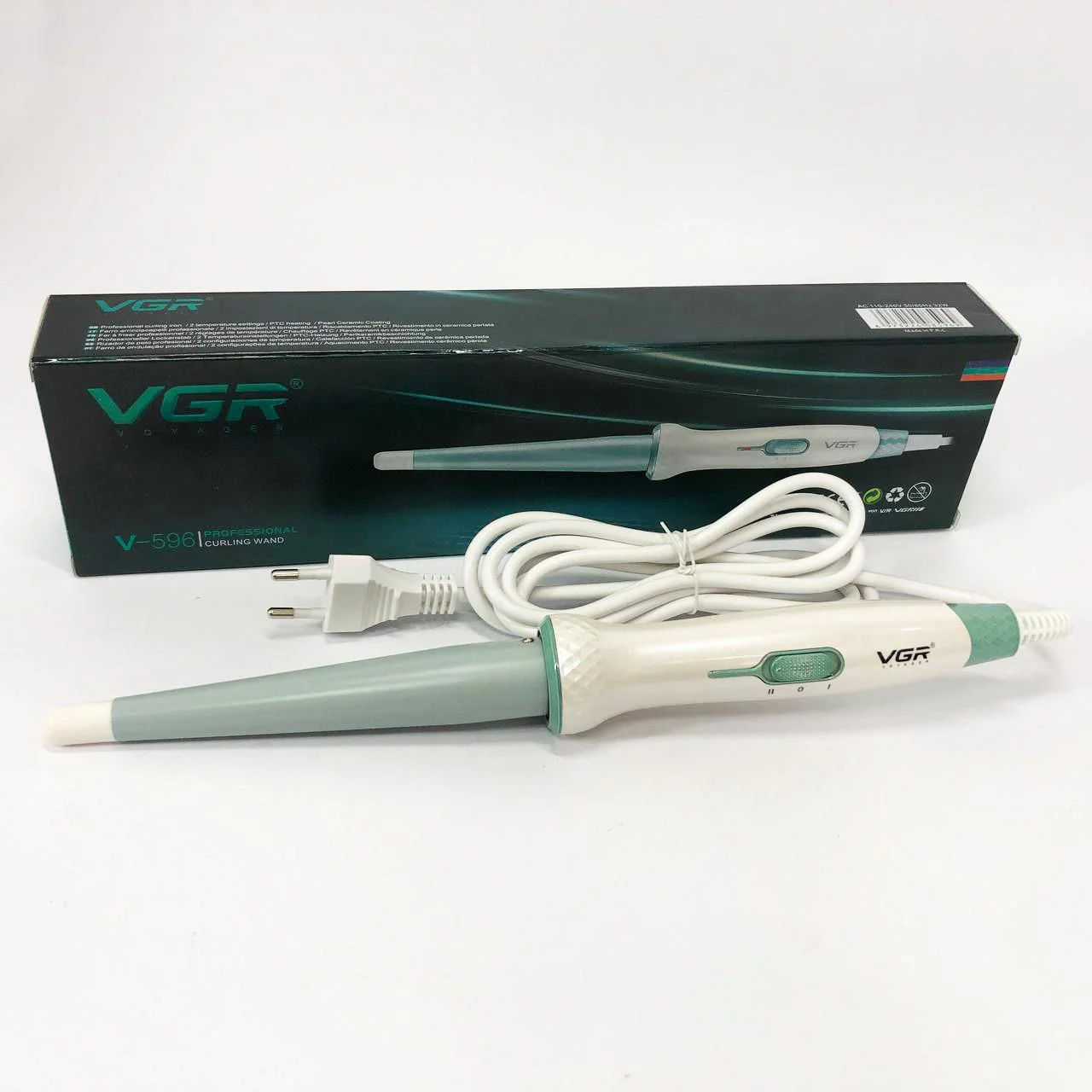 VGR V-596 Плойка Конусна для Завивки Волос з Керамічним Покриттям - Зображення 10