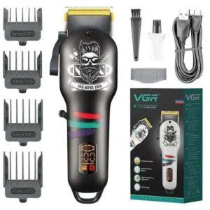 Машинка для стрижки VGR V-699 — професійна з LED-дисплеєм