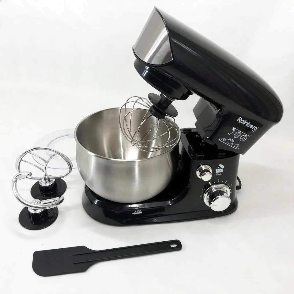 Электричний планетарний міксер Rainberg RB-8083 з потужністю 3200 Вт - Зображення 6