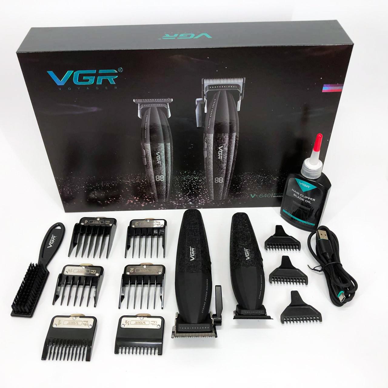 Професійний набір для стрижки VGR V-640 — акумуляторний, 9000 об/хв - Зображення 16