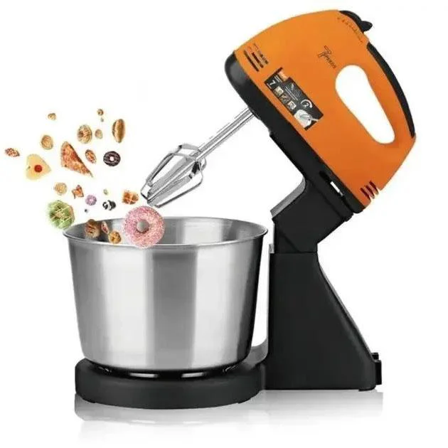 Стаціонарний міксер Domotec R6637O 250 Вт з 7 швидкостями та чашею для кухні - Зображення 14